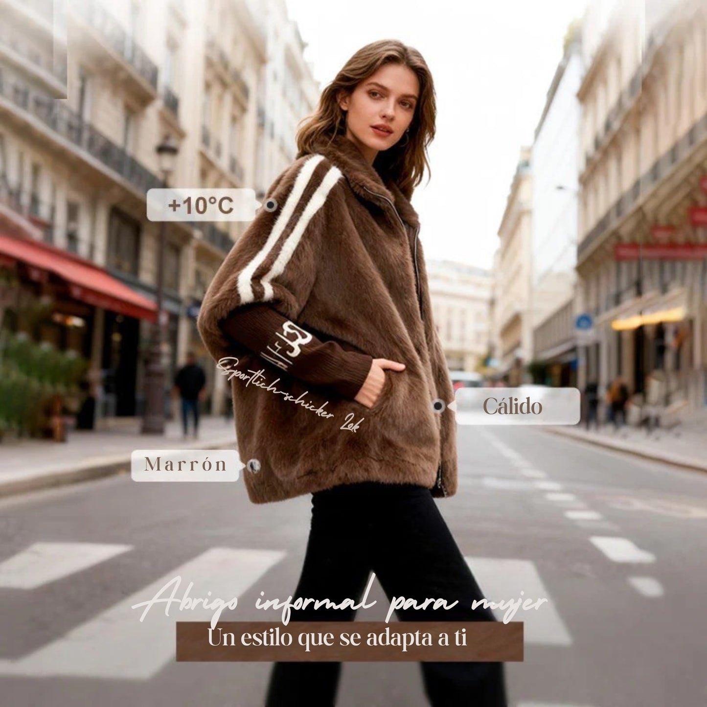 Aurora Luxe Coat™ – Abrigo Premium con Capucha Ultrasuave