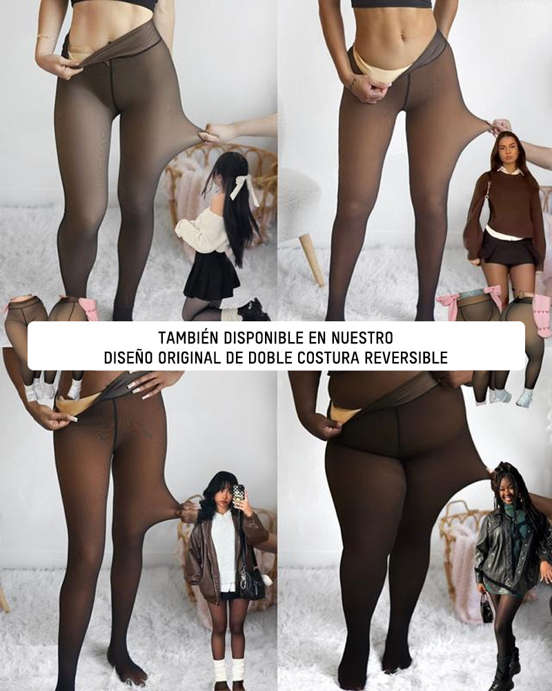 Medias Térmicas Adelgazantes de Una Sola Costura Virales
